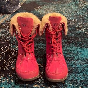 Hot Pink Ugg Winter Boots